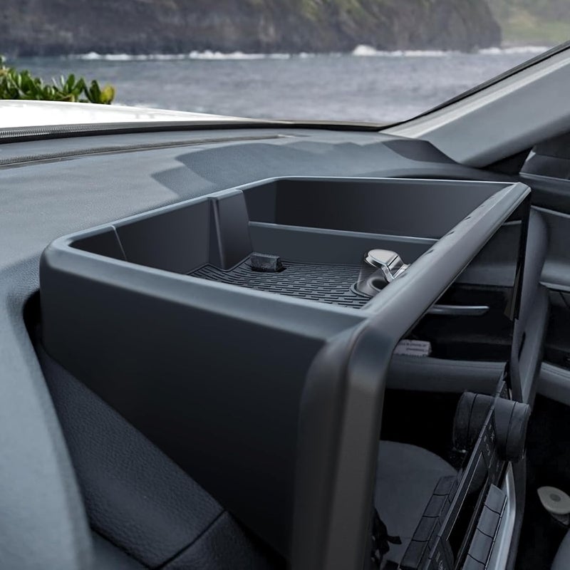 HOUCLEMIC for 2026 2025 2024 Grand Highlander Accessories Center Console Screen Dashboard Organizer, Center Console with Anti-Slip Black Pad Storage Organizer Tray for Grand Highlander Accessories - Image 2